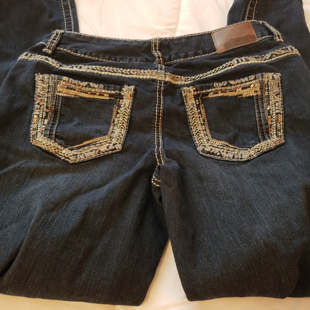 maurice's crop skinny jeans